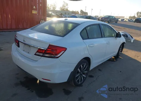 2015 Honda Civic Ex-L from USA, damaged, VIN 19XFB2F93FE205107